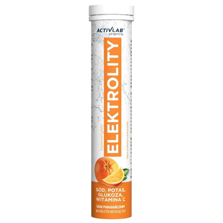 Activlab Pharma Electrolytes, Orange - 20 Effervescent Tablets