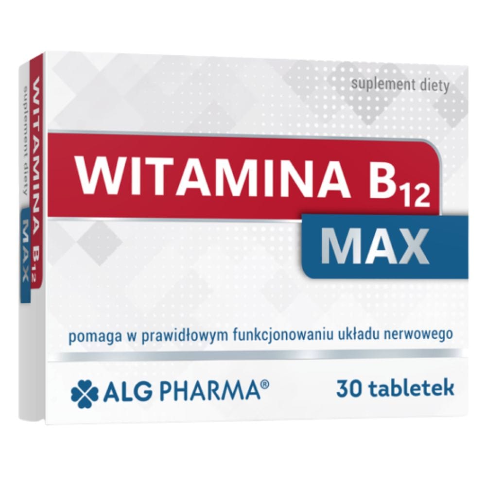 ALG Pharma Vitamin B12 MAX - 30 Tablets