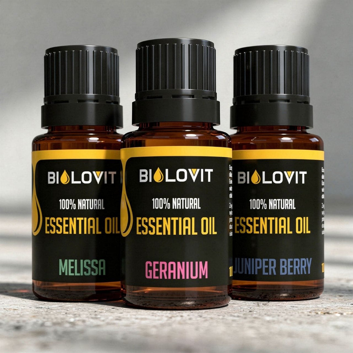 Bilovit Set of Essential Oils for Calming - 3 Pieces