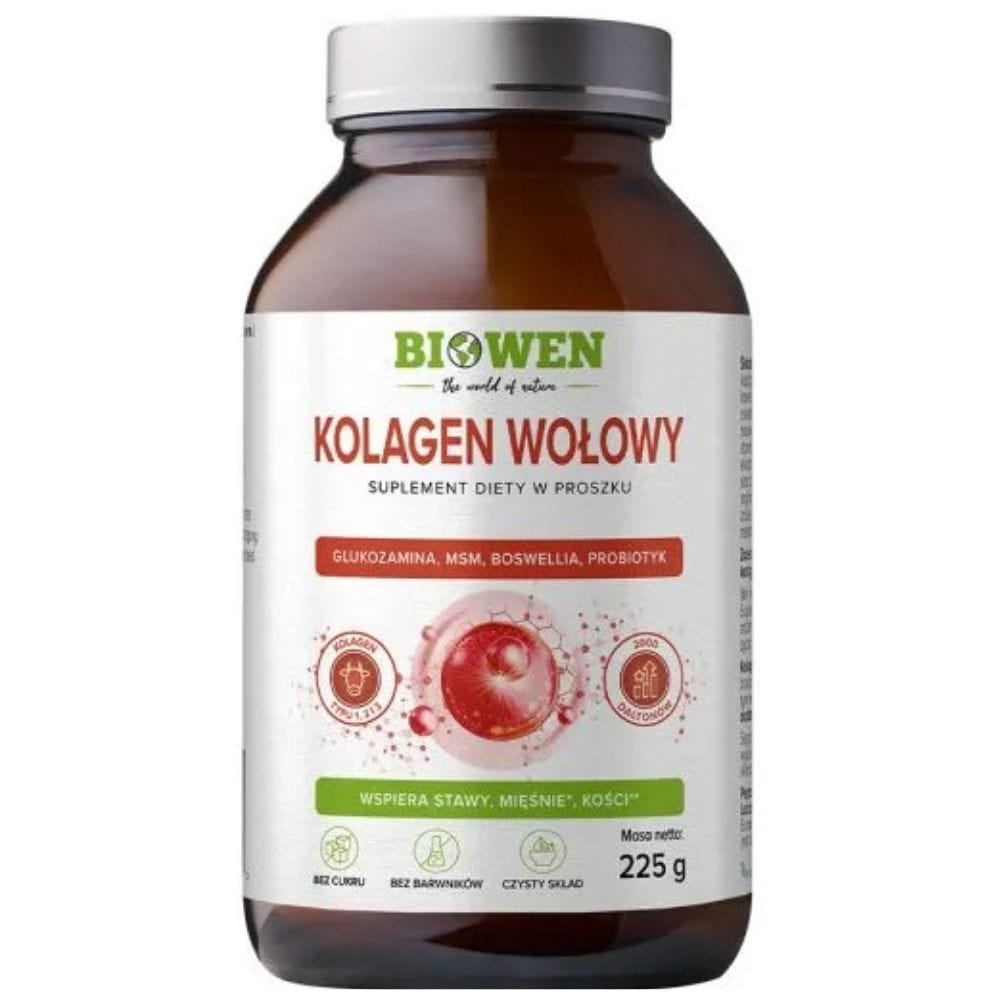 Biowen Beef Collagen Type I, II, III - 225 g
