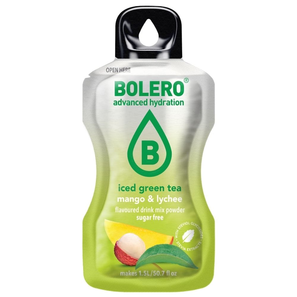 Bolero Classic Instant Drink, Apple - 9 g Iced Green Tea Mango & Lychee