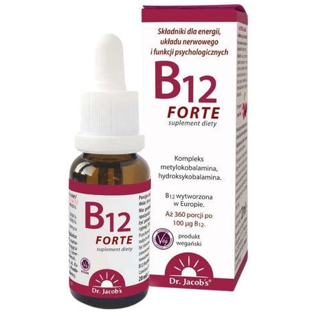 Dr. Jacob's Vitamin B12 Forte - 20 ml