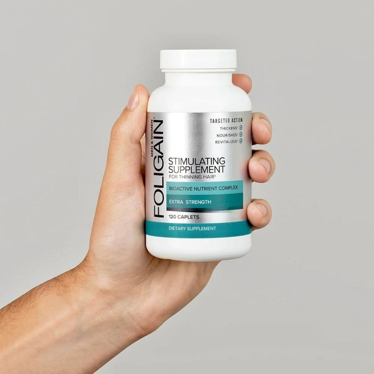 Foligain Hair Stimulating Supplement - 120 Tablets