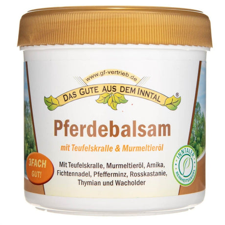 Inntaler Naturprodukte Horse Balm with Devil's Claw and Pine Oil - 200 ml