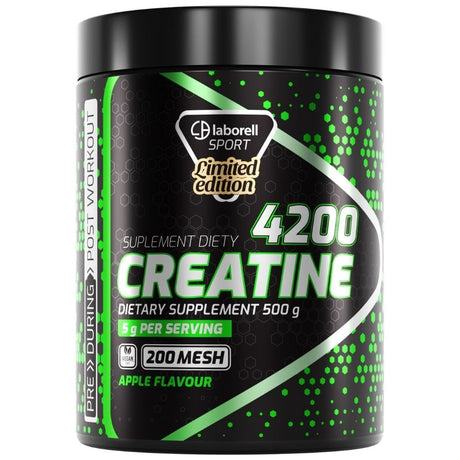 Laborell Creatine Monohydrate Powder, Apple - 500 g