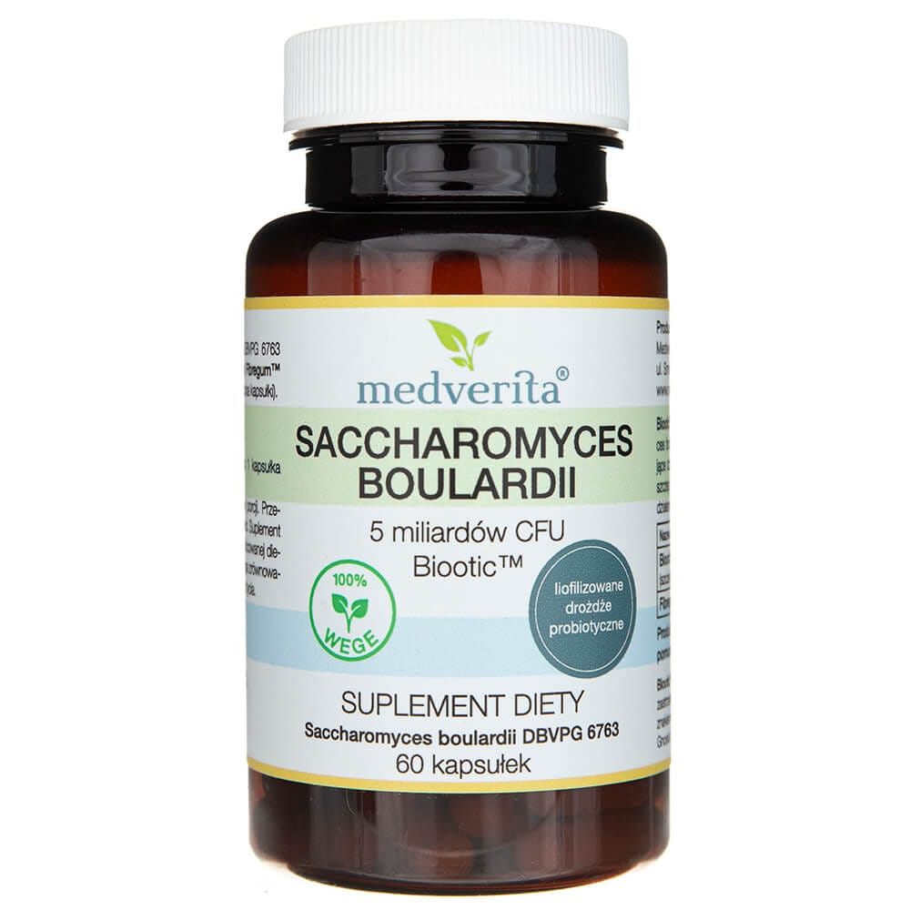Medverita Saccharomyces Boulardii Biootic™ 5 billion CFUs - 60 Capsules
