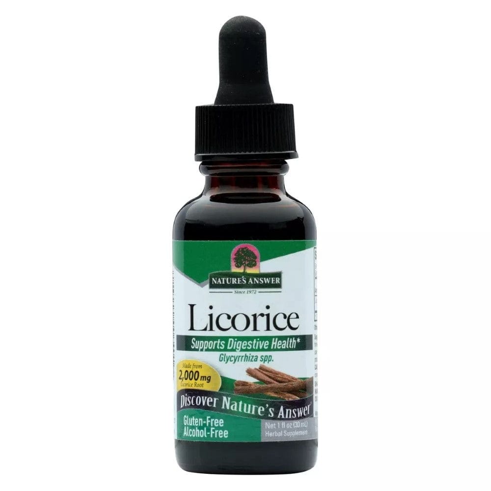 Nature's Answer Licorice, Fluid Extract, Alcohol-Free 2000 mg - 30 ml