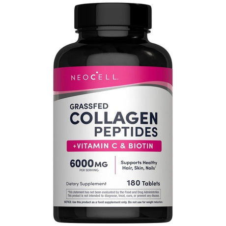 Neocell Super Collagen + Vitamin C & Biotin - 180 Tablets