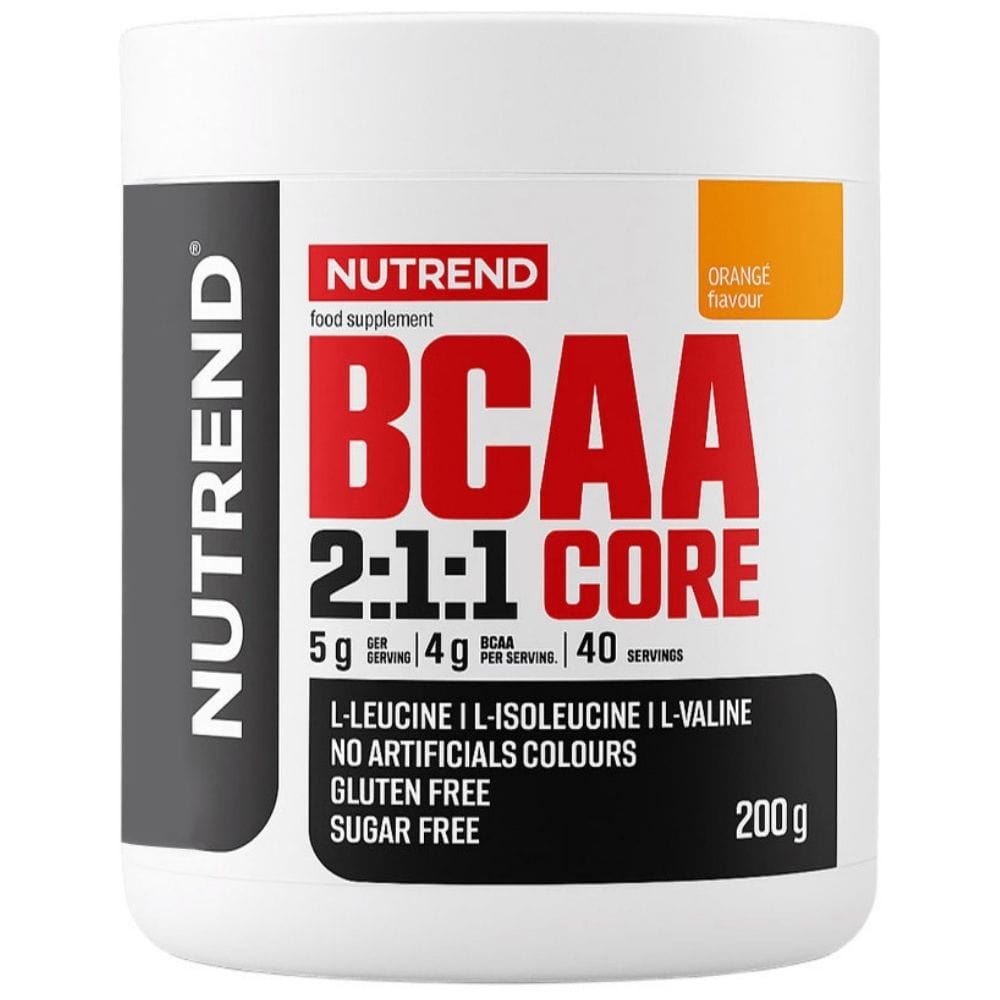 Nutrend BCAA 2:1:1 Core, Orange - 200 g
