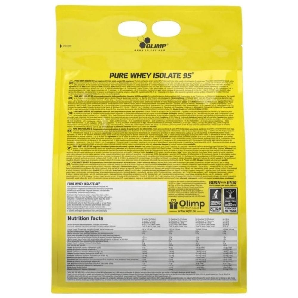 Olimp Pure Whey Isolate 95, Coconut Cream - 1800 g