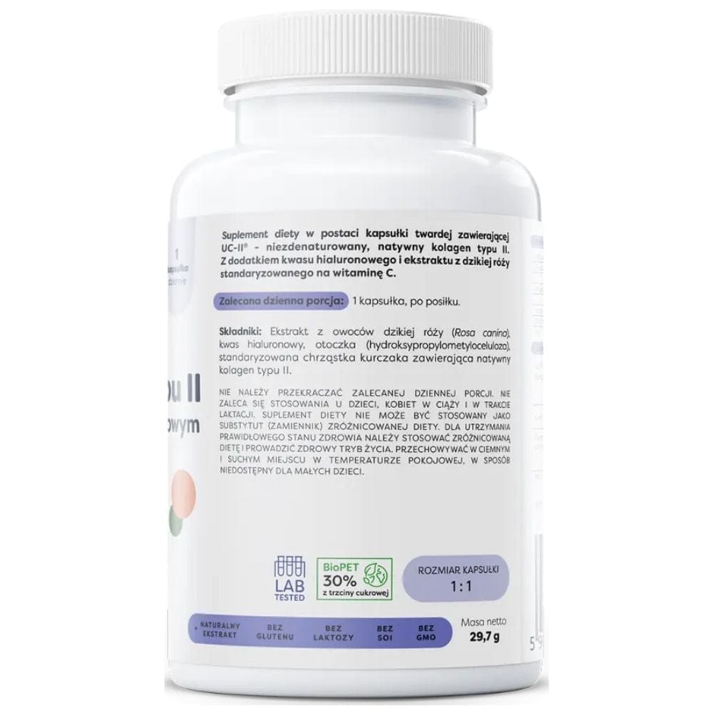 Osavi Collagen type II (UC-II®) with Hyaluronic Acid - 60 Capsules