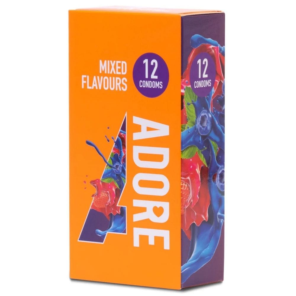 Pasante Adore Flavours Condoms - 18 Pieces