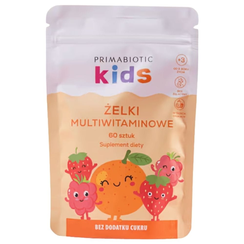 Primabiotic KIDS Multivitamin Fruit - 60 Gummies