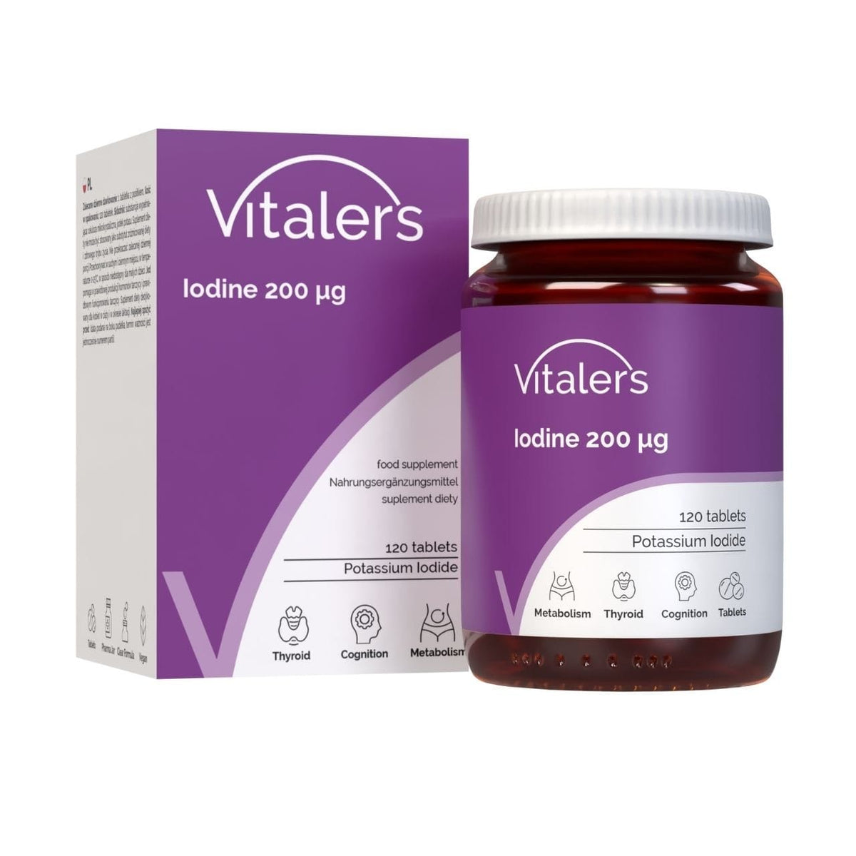 Vitaler's Iodine 200 mcg - 120 Tablets
