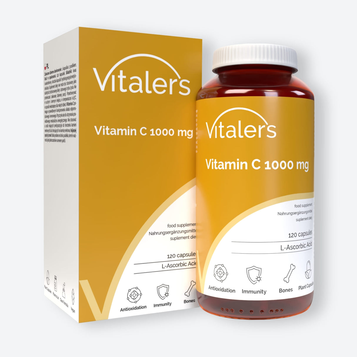 Vitaler's Vitamin C 1000 mg - 120 Capsules