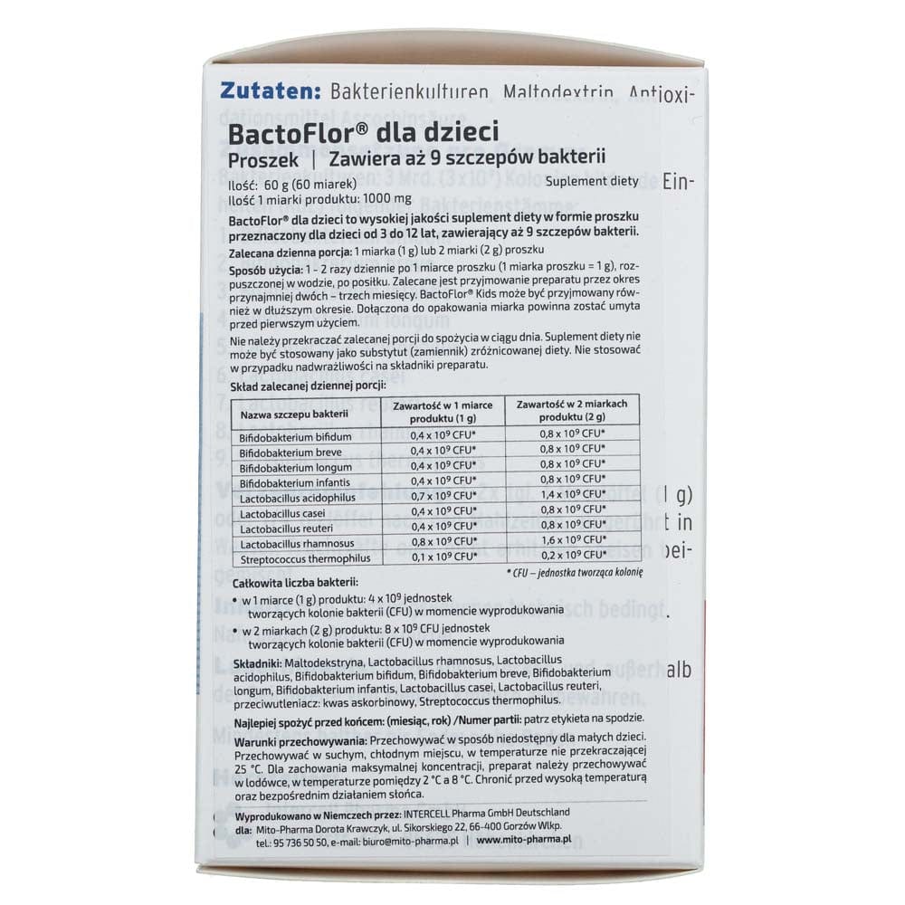Dr Enzmann BactoFlor® for children, pouch - 60 g