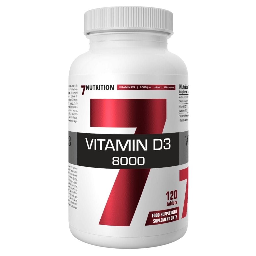 7Nutrition Vitamin D3 8000 - 120 Tablets