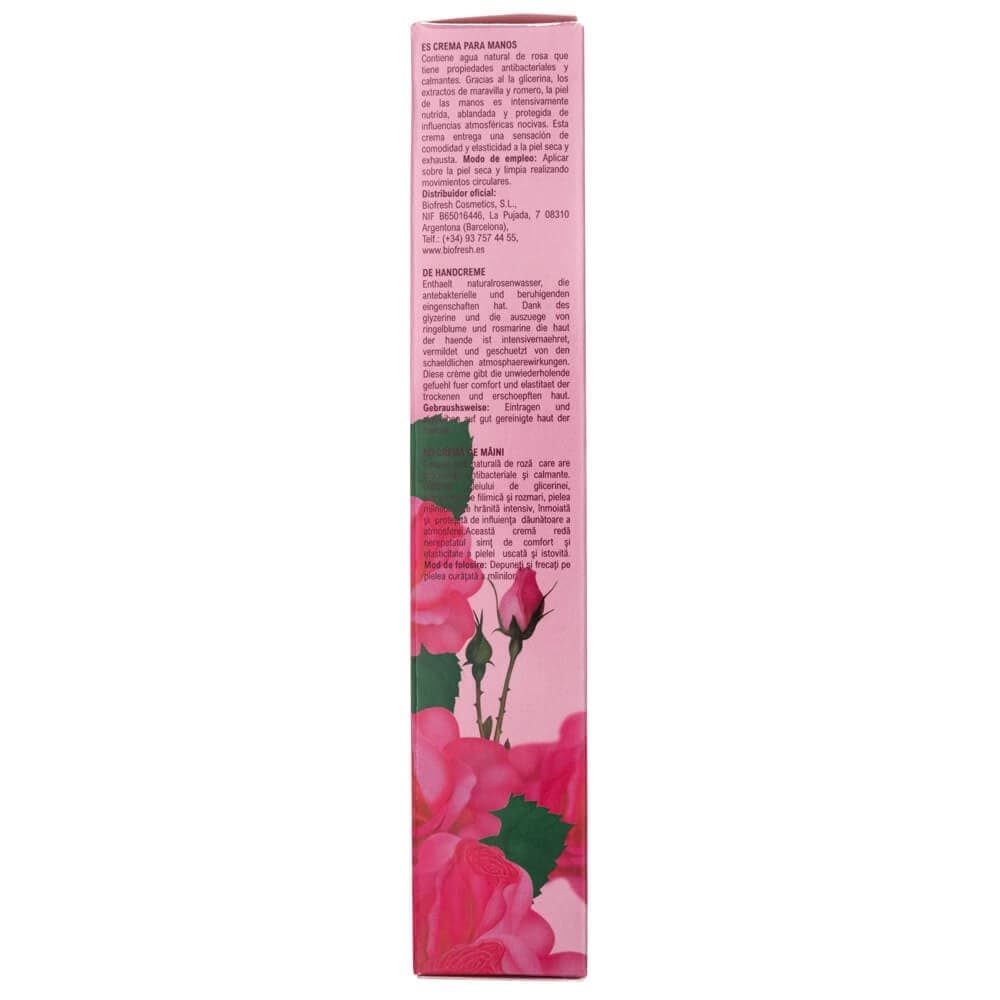 Rose of Bulgaria Käsivoide luonnon ruusuvedellä - 75 ml