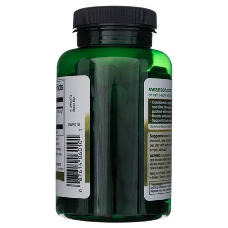 Swanson Spirulina 500 mg - 180 tablettia