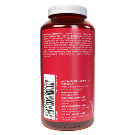 Vitaler's Kaliumsitraatti 380 mg - 120 kapselia