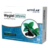 Activlab Activated Charcoal with Peppermint - 20 Capsules