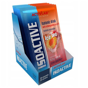 Activlab Isoactive Isotonic with Ashwagandha, Peach Iced Tea - 20 Sachets