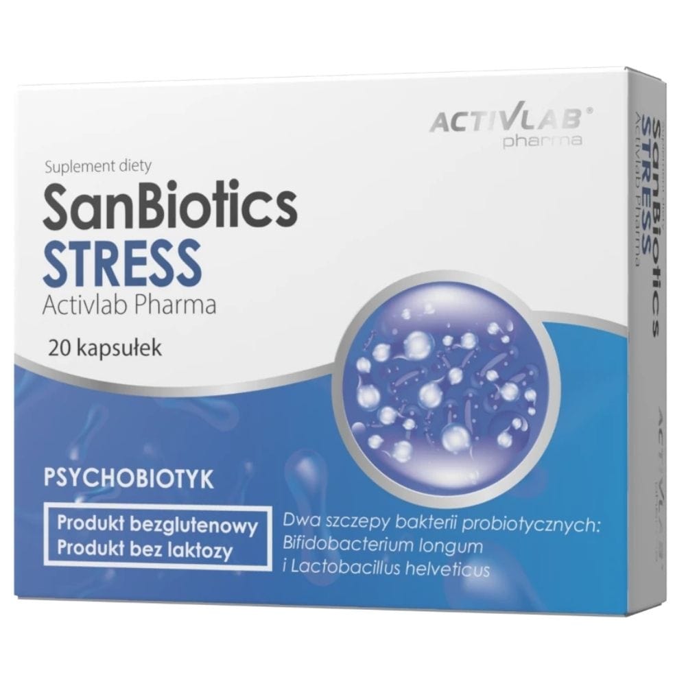 Activlab Pharma SanBiotics Stress - 20 Capsules