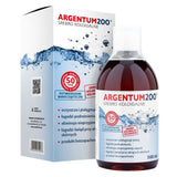 Aura Herbals Argentum200 Colloidal Silver 50 ppm, Tonic - 500 ml