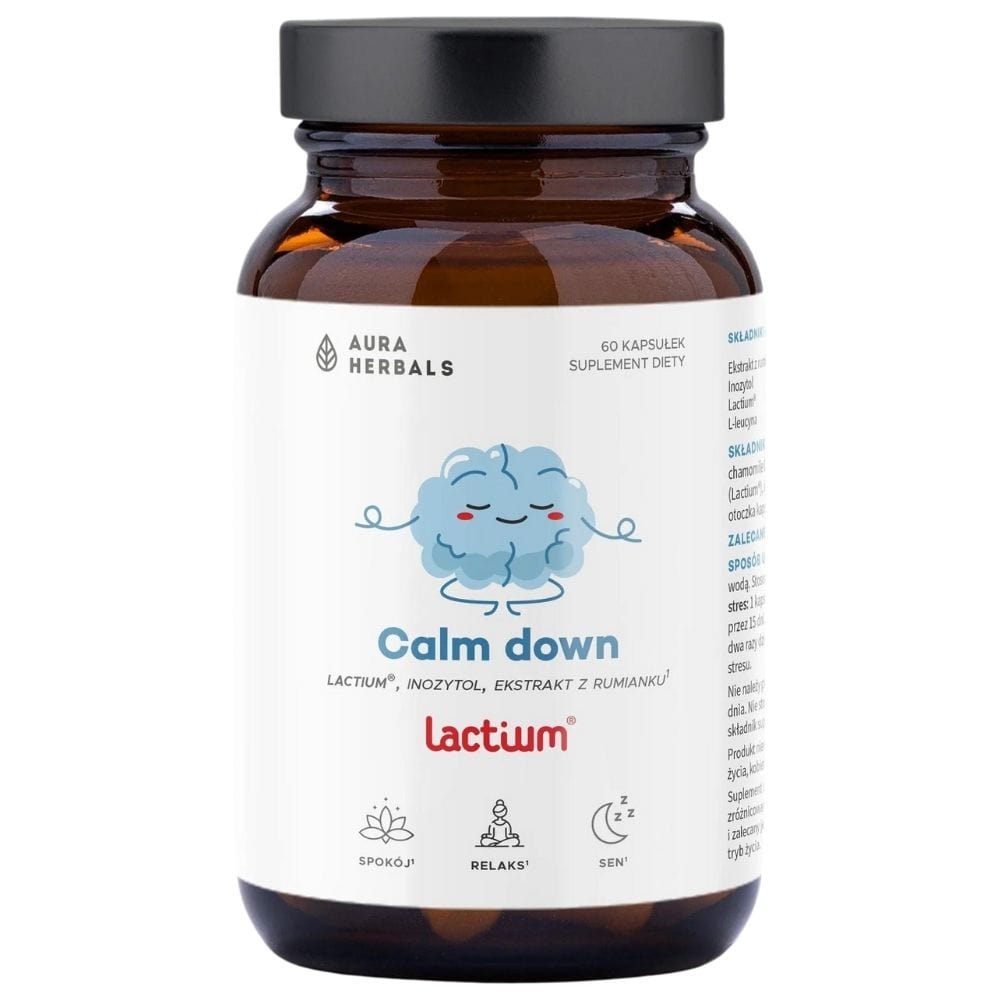 Aura Herbals Calm down, Lactium® - 60 Capsules