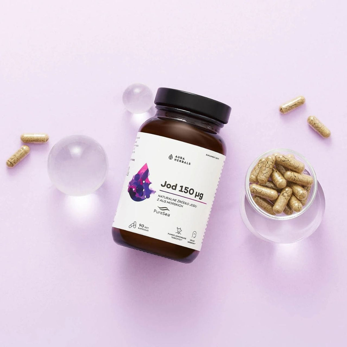 Aura Herbals Iodine 150 mcg - 90 Capsules