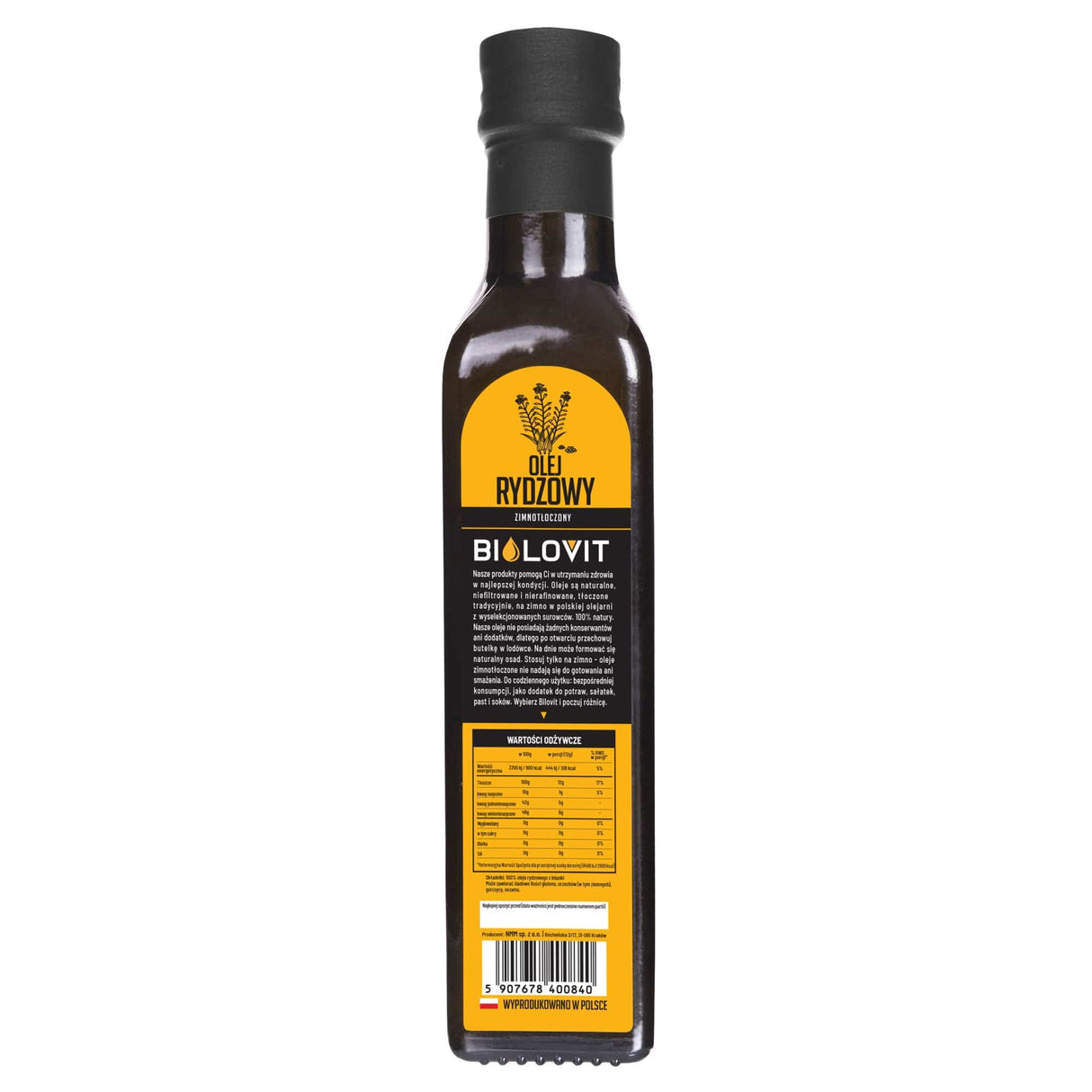 Bilovit Camelina Oil Cold Pressed - 250 ml