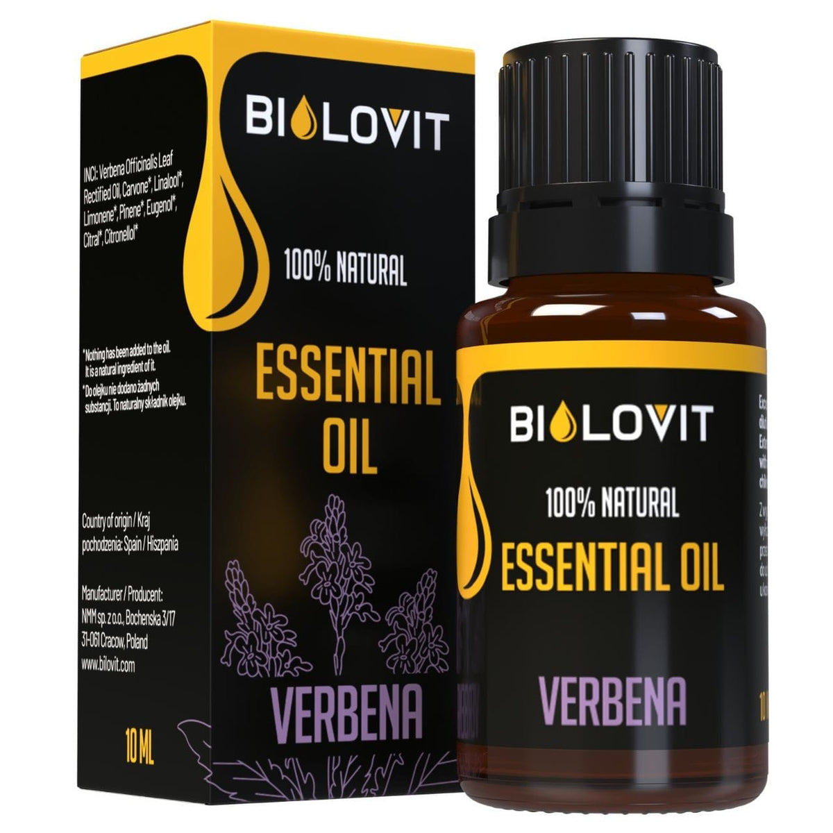 Bilovit Common Vervain Essential Oil - 10 ml
