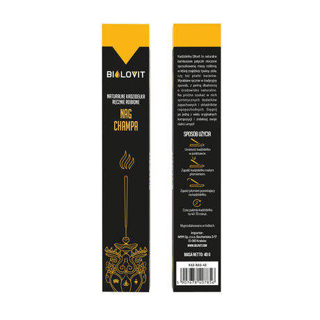 Bilovit Natural Aromatic Incense Sticks Nag Champa - 40 g