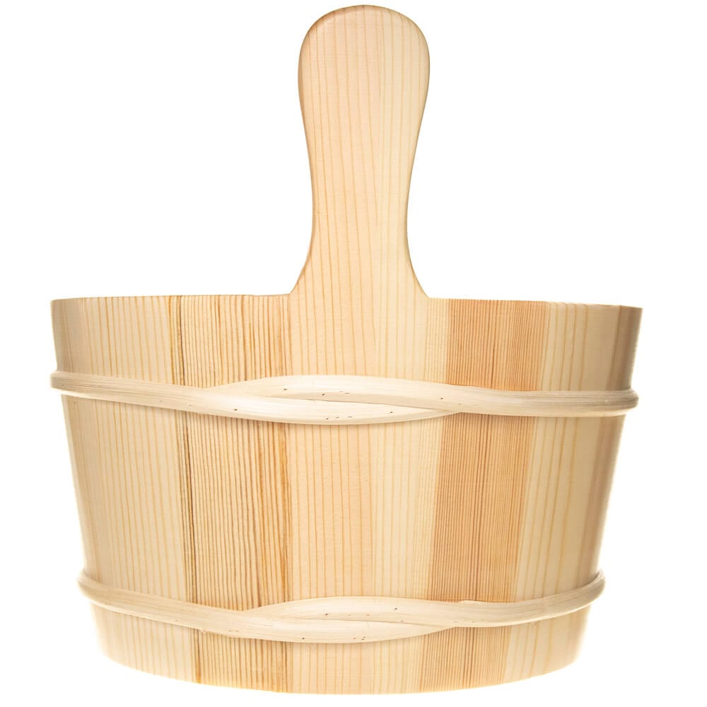 Bilovit Sauna Bucket, Pine - 4 litres