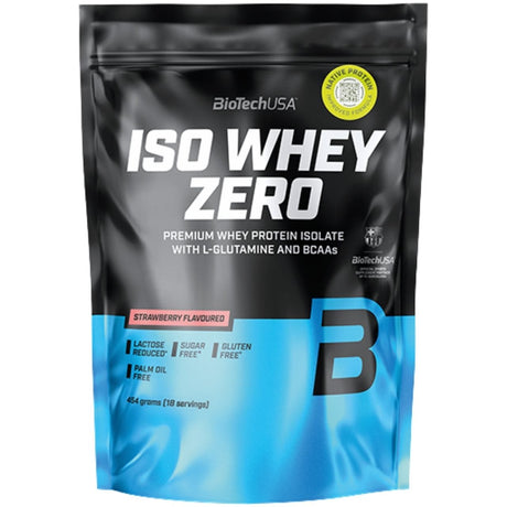 BioTech USA Iso Whey Zero, Strawberry - 454 g