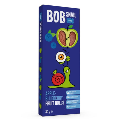 Bob Snail Apple & Blueberry Snack with No Added Sugar - 30 g