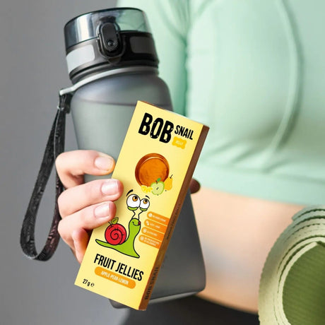 Bob Snail Apple-Pear-Lemon Fruit Jellies with No Added Sugar - 27 g