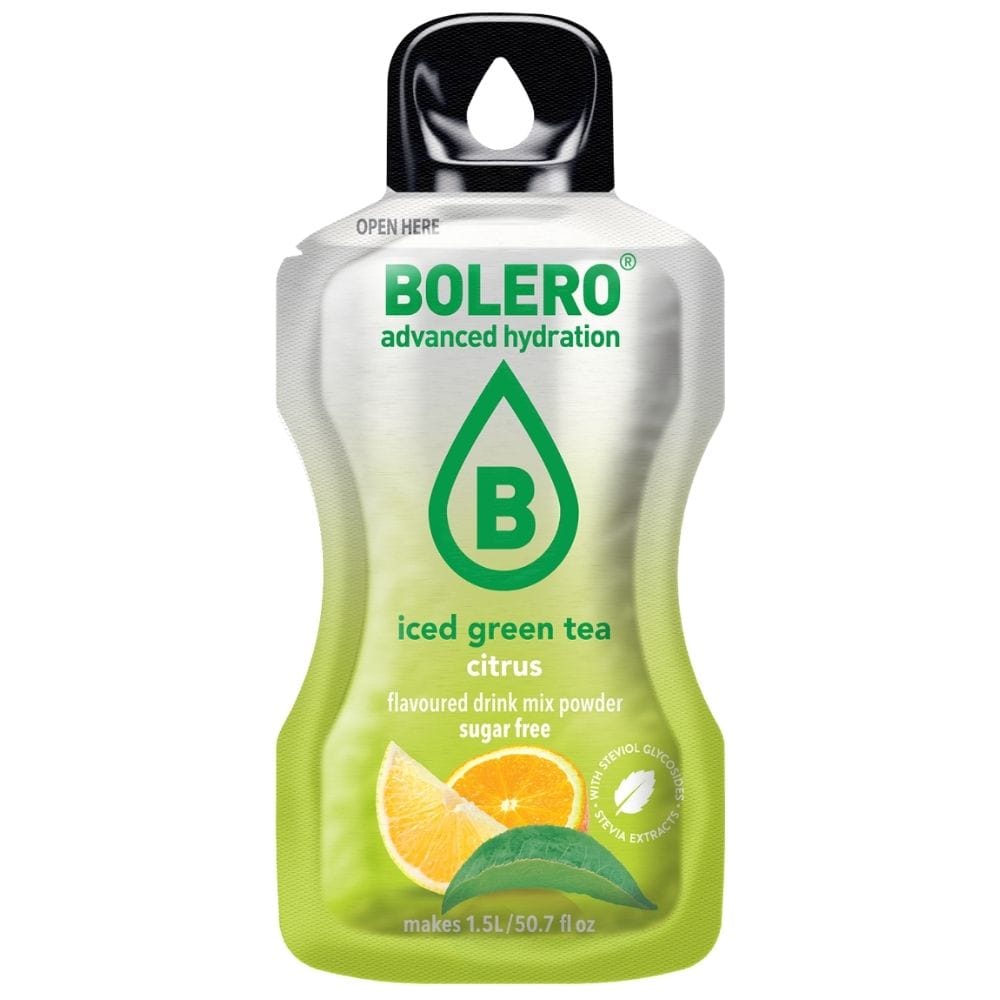 Bolero Classic Instant Drink, Apple - 9 g Iced Green Tea Citrus