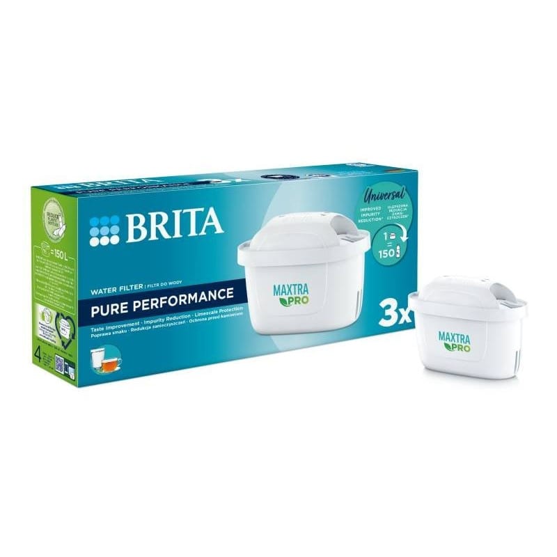 Brita Maxtra Pro Pure Performance Cartidges - 3 Pieces