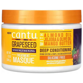Cantu Grapeseed Strengthening Treatment Hair Mask - 340 g