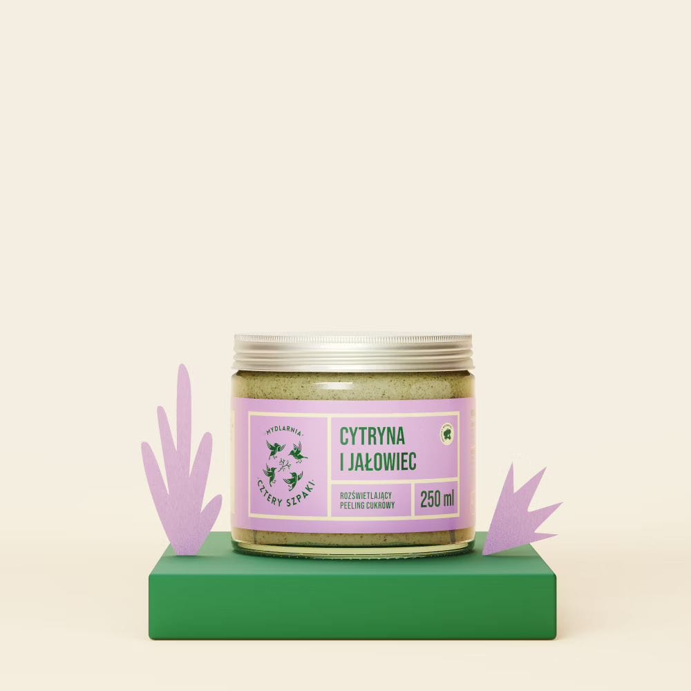 Cztery Szpaki Peeling Lemon and Juniper - 250 ml