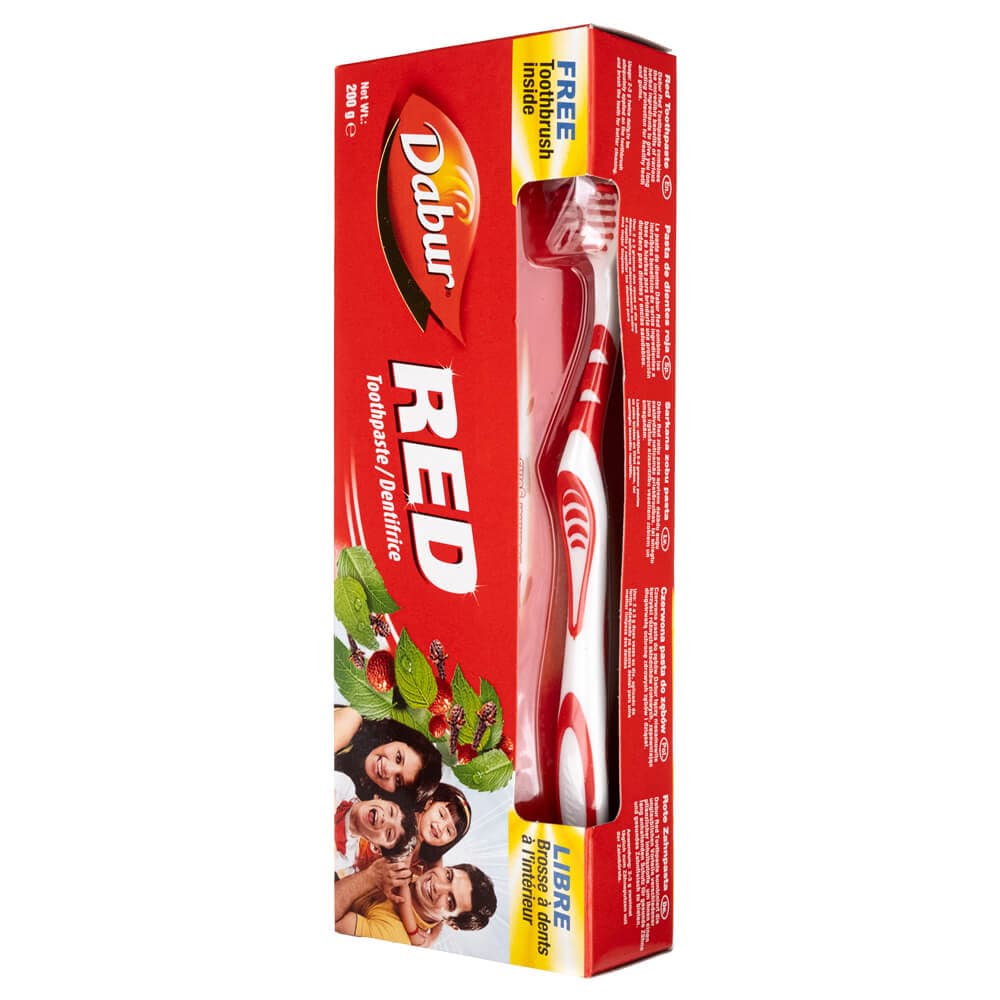 Dabur Red Toothbrush + Herbal Toothpaste - 200 g