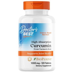 Doctor's Best High Absorption Curcumin + BioPerine - 120 Tablets