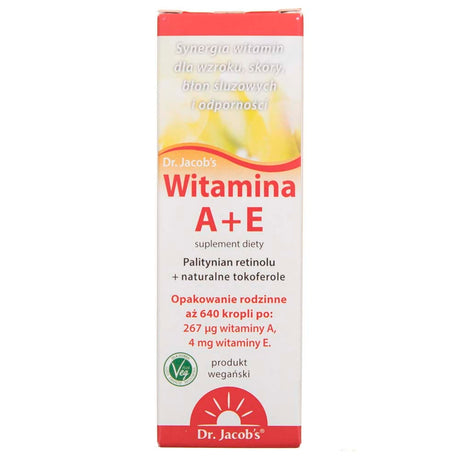 Dr. Jacob's Vitamin A E, drops - 20 ml