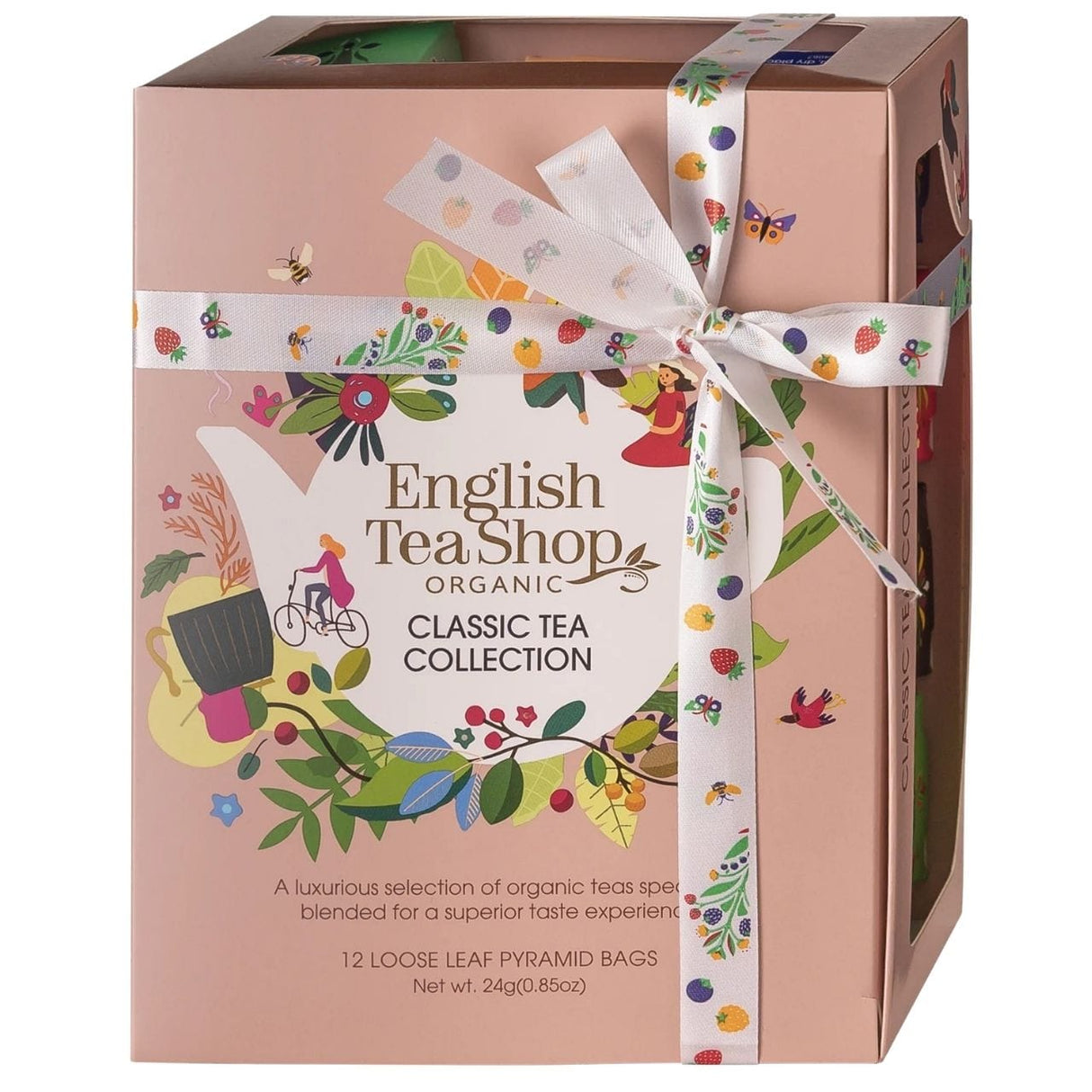 English Tea Shop Organic Classic Tea Collection – 12 Sachets
