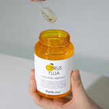 FarmStay Citrus Yuja Revitalising Face Ampoule - 250 ml