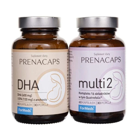 Formeds Prenacaps Multi 2 + DHA - 60 + 60 Capsules