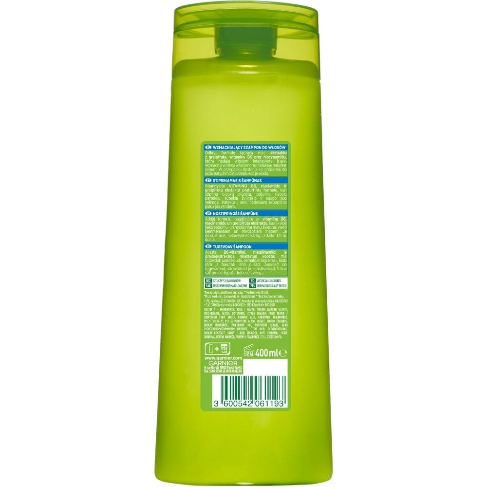 Garnier Fructis Strenght&Shine Shampoo - 400 ml