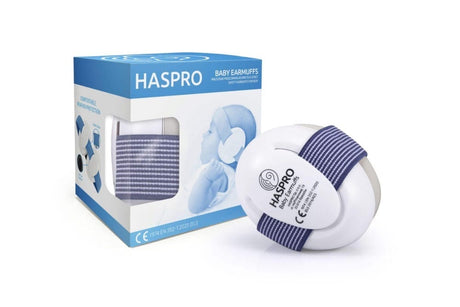 Haspro Baby Earmuffs for Children and Babies - Blue