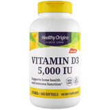 Healthy Origins Vitamin D3 5000 IU - 540 Softgels